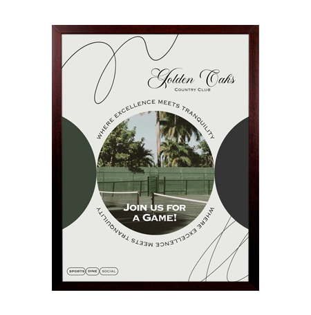 30 x 40 Inch Wooden Poster Frames - Premium Solid Wood Picture Frame for Wall Art, Photos, and Posters - Perfect for Home, Office, and Gallery Decor