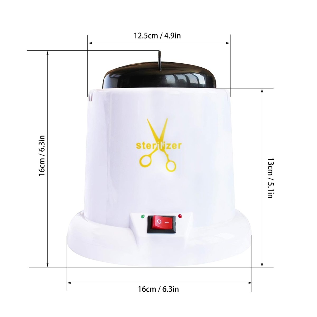 High Temperature Sterilizer Machine for Home & Commercial Use - Fast Medical Equipment Disinfection for Hospitals, Salons, and Dental Clinics