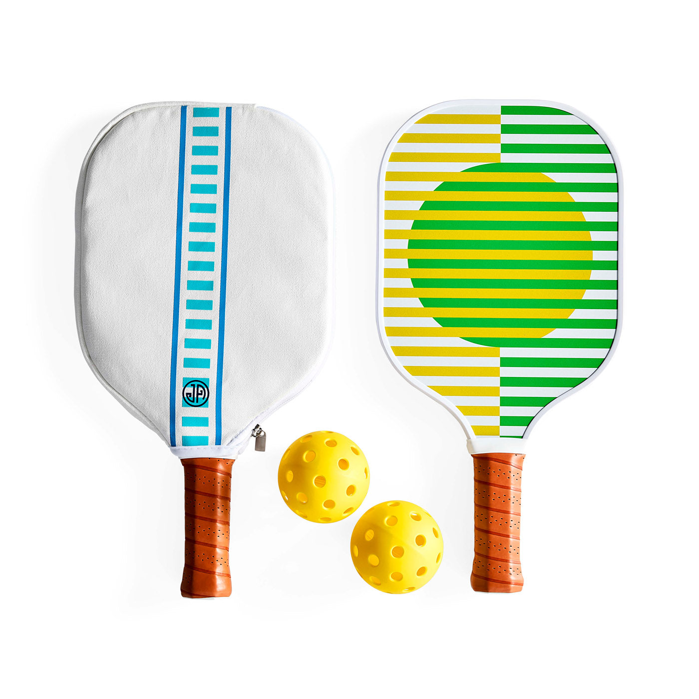 Premium Copenhagen Pickleball Set with Paddles & Balls - Outdoor & Indoor Sports Equipment for Adults & Kids - Perfect for Backyard, Park, and Court Games