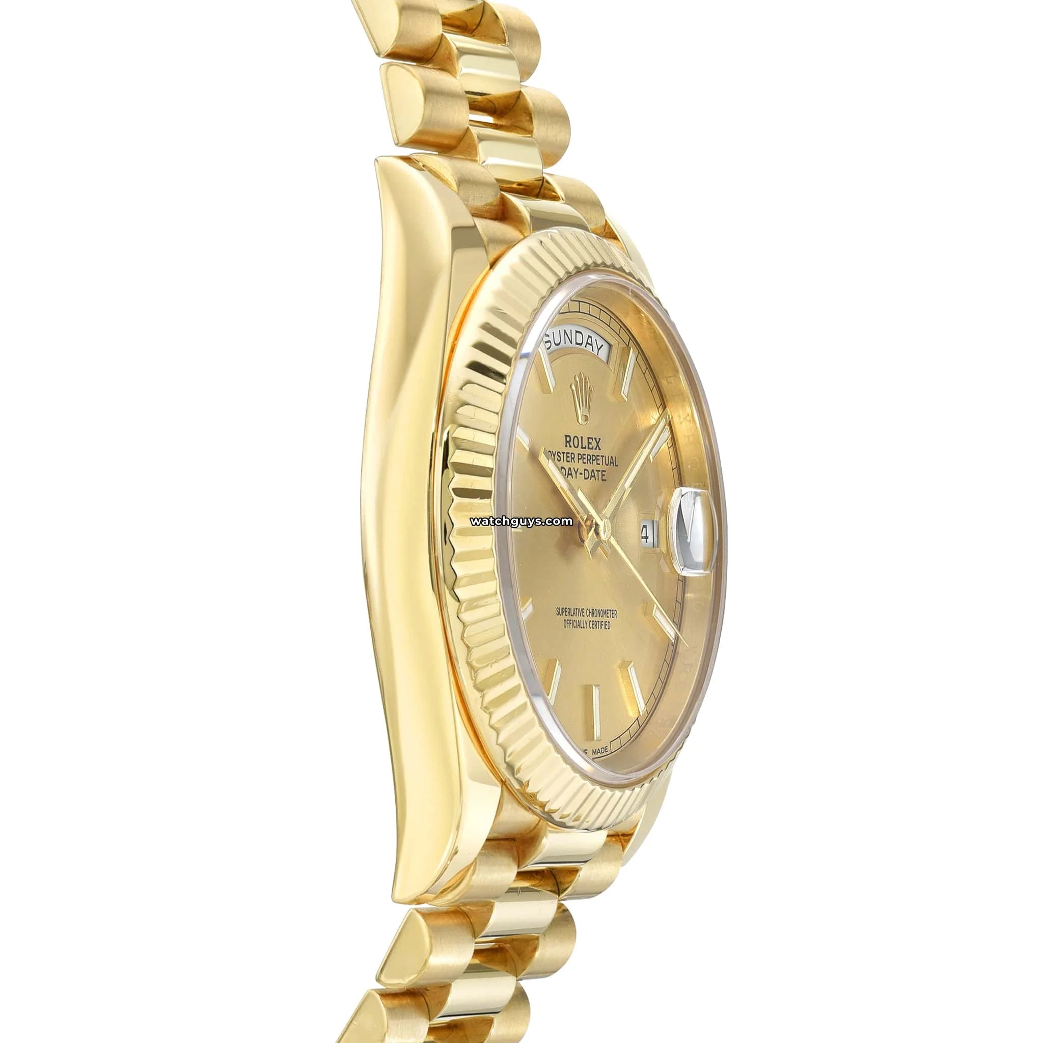 Rolex Day Date 228238 40mm Men's Watch 18K Yellow Gold - Luxury Dress Watch for Business & Formal Occasions