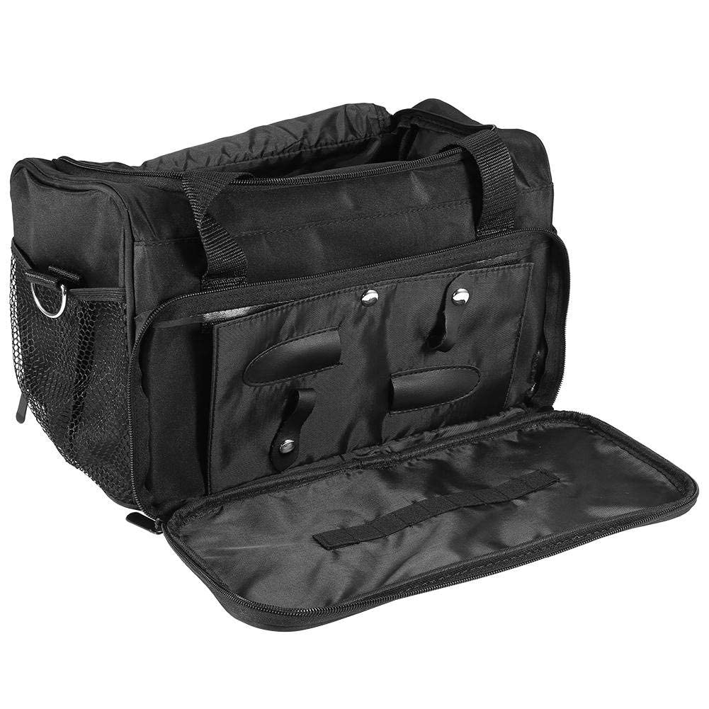 Professional Hairdresser Bag with Adjustable Dividers & Shoulder Strap - Salon Organizer for Cosmetics & Styling Tools