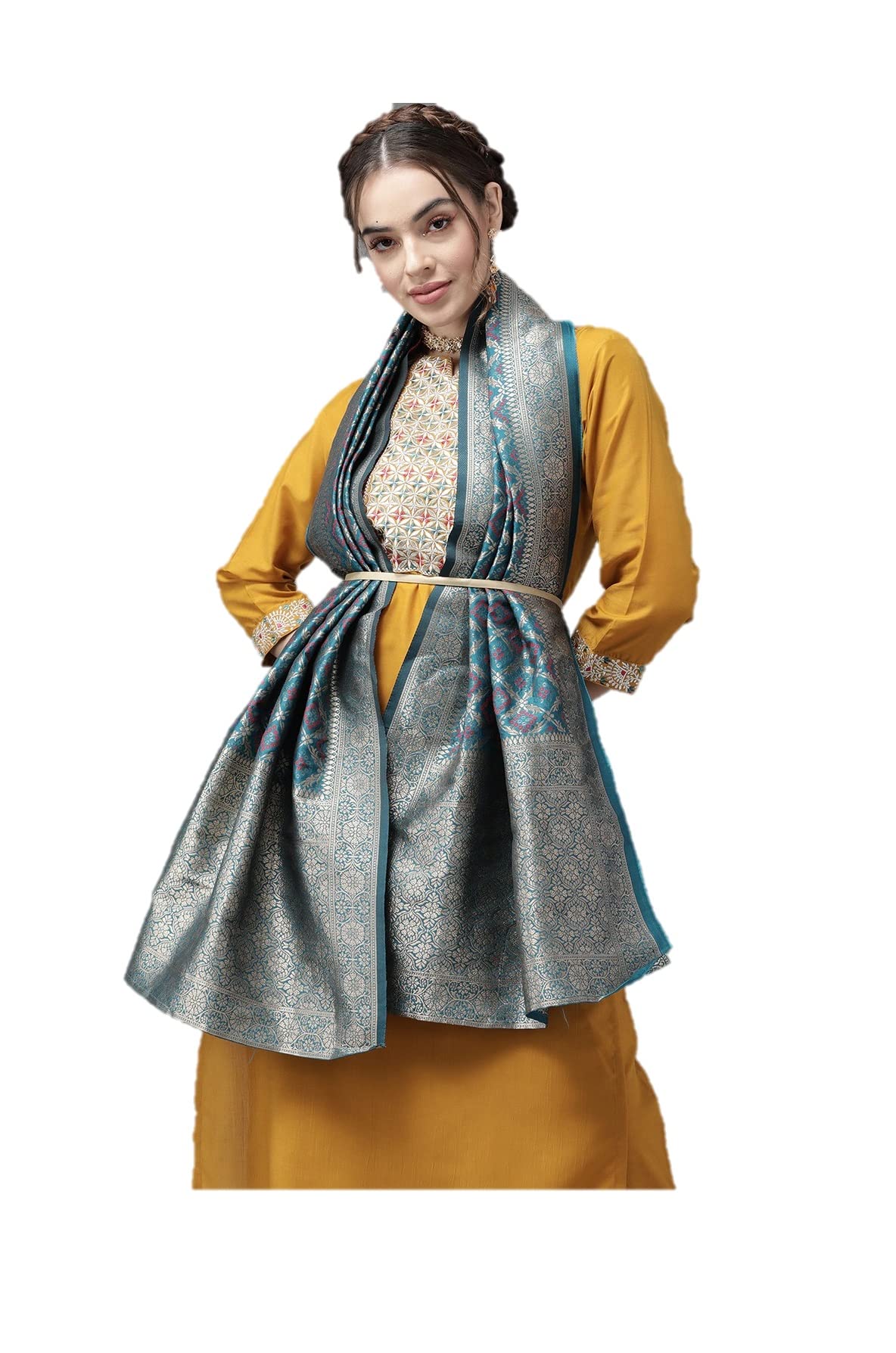 Stylish Indian Kurti Set for Women with Dupatta & Palazzo Pants - Elegant Party Wear Kurtas for Festivals, Weddings & Special Occasions