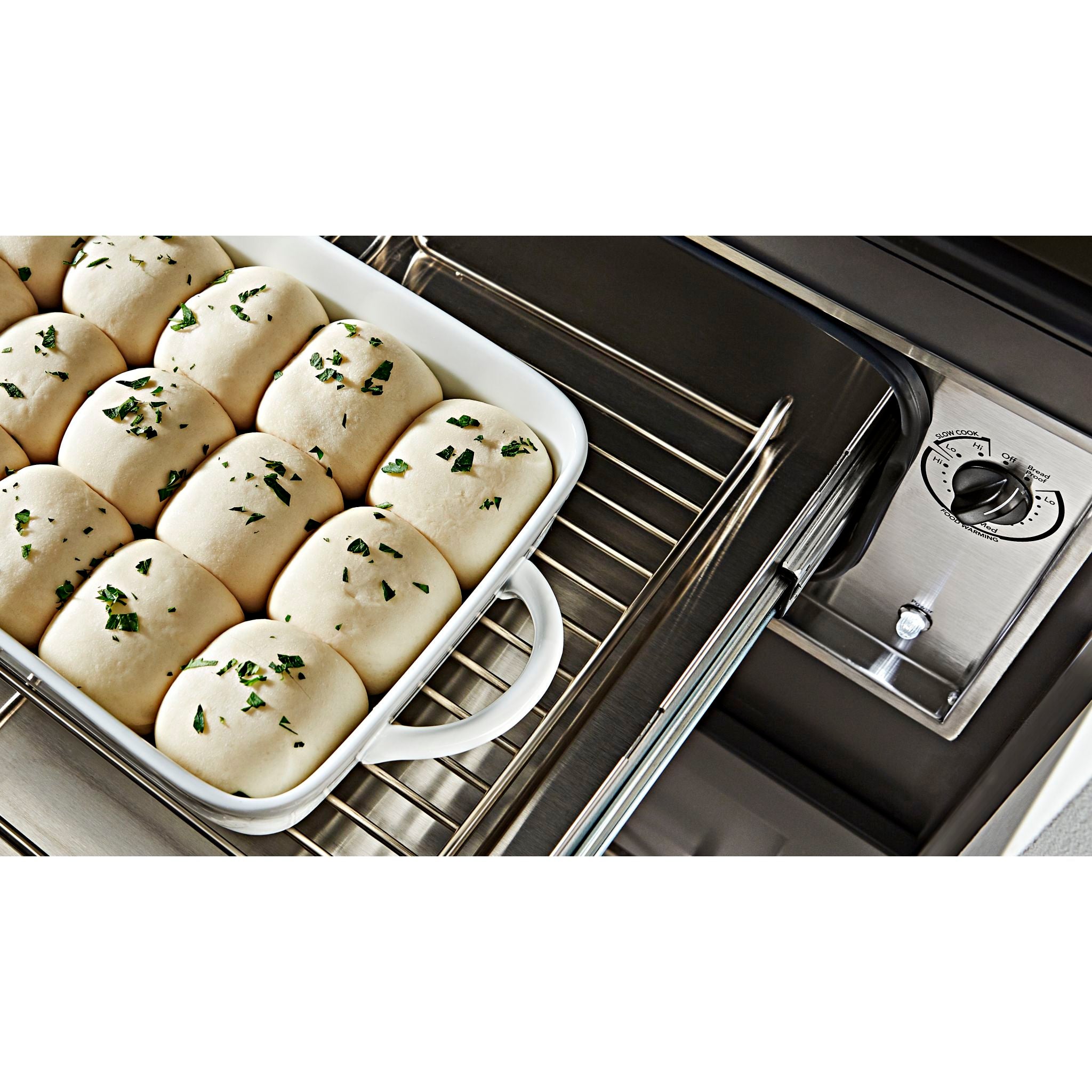 KitchenAid 30-Inch Warming Drawer KOWT100EBS - Black Stainless Steel for Keeping Food Warm | Perfect for Entertaining & Holiday Meals