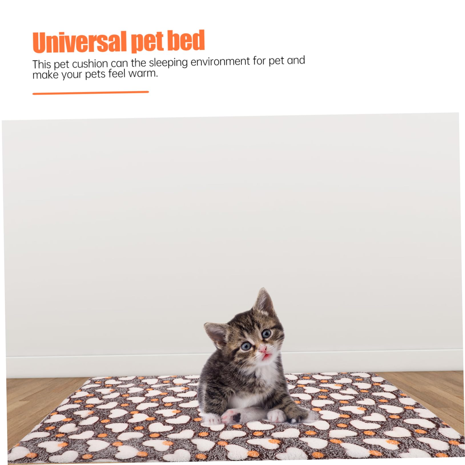 Warm Pet Blanket for Winter - Cozy Dog Bed & Crate Mat for Sleeping