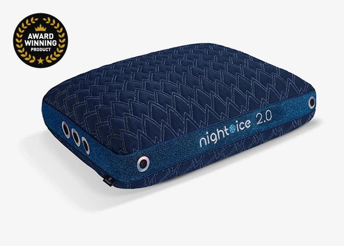 Night Ice 2.0 Cooling Gel Pillow - Queen Size for Hot Sleepers | Breathable Memory Foam Pillow for Side, Back & Stomach Sleepers | Perfect for Night Sweat Relief & Neck Pain