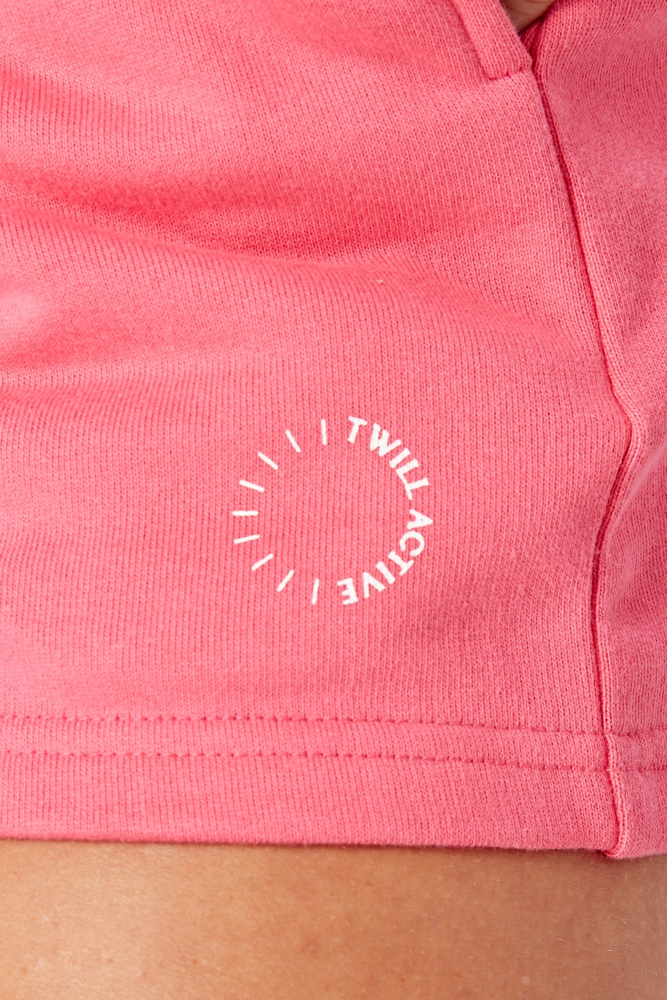 Soft Twill Active Lounge Shorts for Women - Comfortable Stretchy Casual Shorts in Pink | Perfect for Yoga, Running, and Relaxing at Home