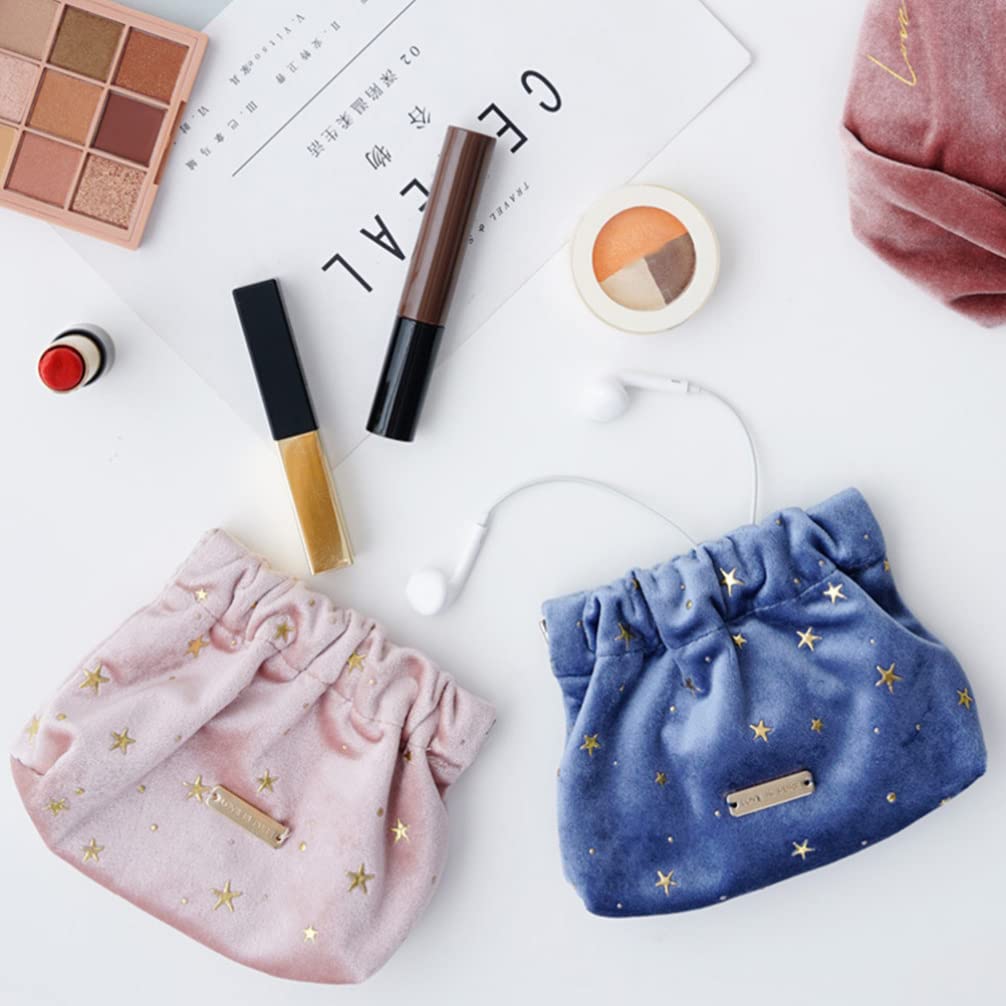Large Cosmetic Bag for Women - Zippered Makeup Organizer & Travel Pouch - High Capacity Toiletry Bag for Lipsticks, Shower Essentials & Coins