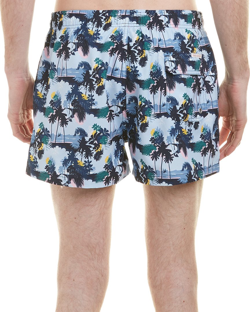Men's Quick-Dry Beach Swim Shorts - Large Green Trunks for Swimming, Surfing & Summer Vacations | Lightweight & Comfortable Swimwear for Pool, Beach & Water Sports