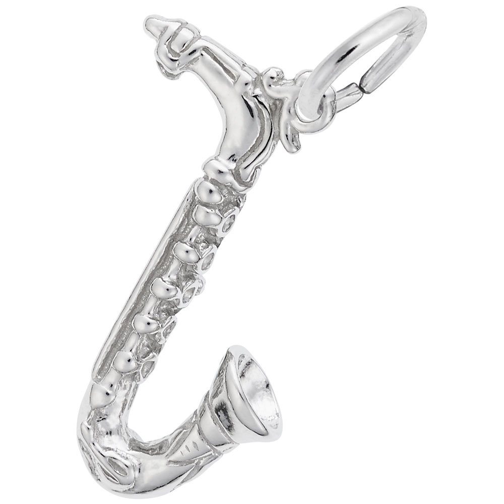 Saxophone Charm for Jewelry Making - Elegant Bracelet & Necklace Pendant for Musicians, Music Lovers - Perfect for DIY Crafts, Gifts & Special Occasions