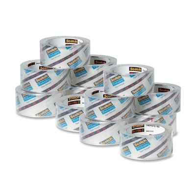 Commercial Grade Heavy Duty Packaging Tape - 48 Rolls/Pack - Ideal for Shipping, Moving & Storage