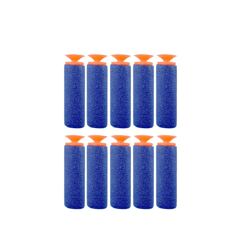 Premium EVA Foam Darts Refill 1.3x4.5cm - 100pcs Soft Safe Toy Bullets for Nerf Guns - Compatible with Most Blasters - Perfect for Kids Indoor/Outdoor Shooting Games & Target Practice