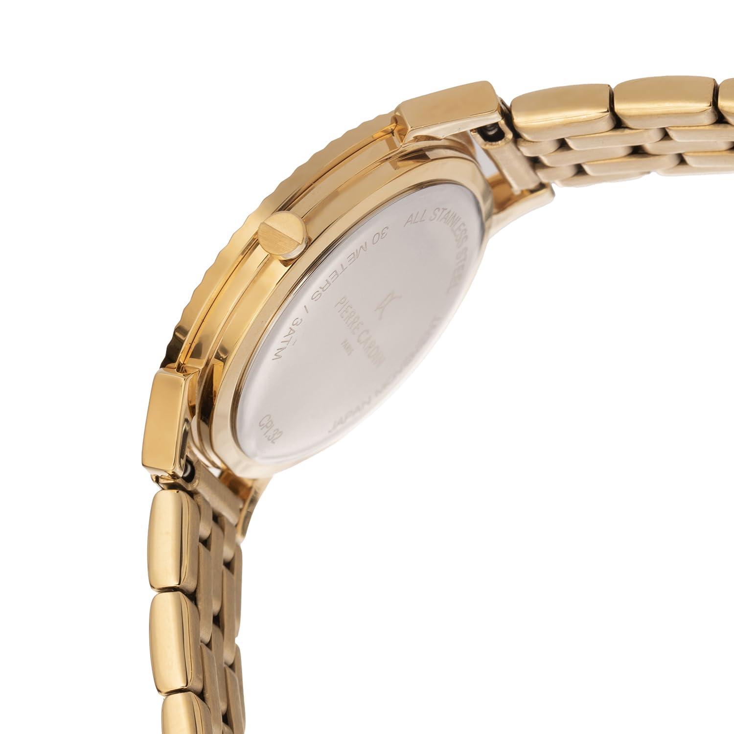 Pierre Cardin Pigalle Women's White Mother-of-Pearl Analog Watch - CPI.2579 | Elegant Dress Watch for Business, Parties & Special Occasions