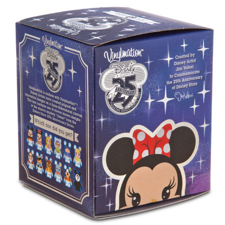 Disney Store 25th Anniversary Vinylmation Blind Box Collection - Limited Edition Mystery Figure for Disney Fans & Collectors - Perfect for Birthday Gifts, Home Decor, and Disney Theme Parties