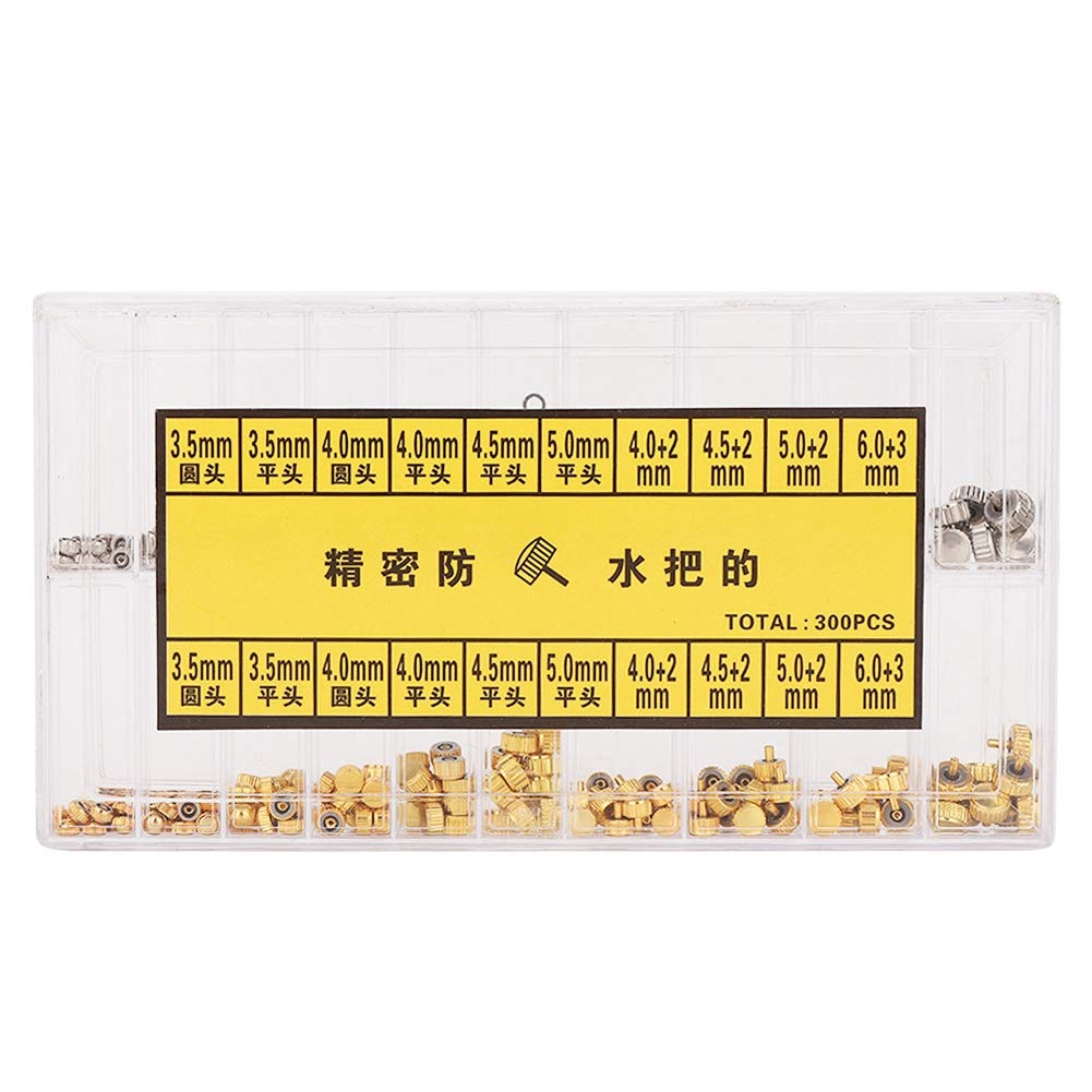Watch Repair Kit with Crown Parts - Waterproof Tool for Watch Maintenance & DIY Fixes