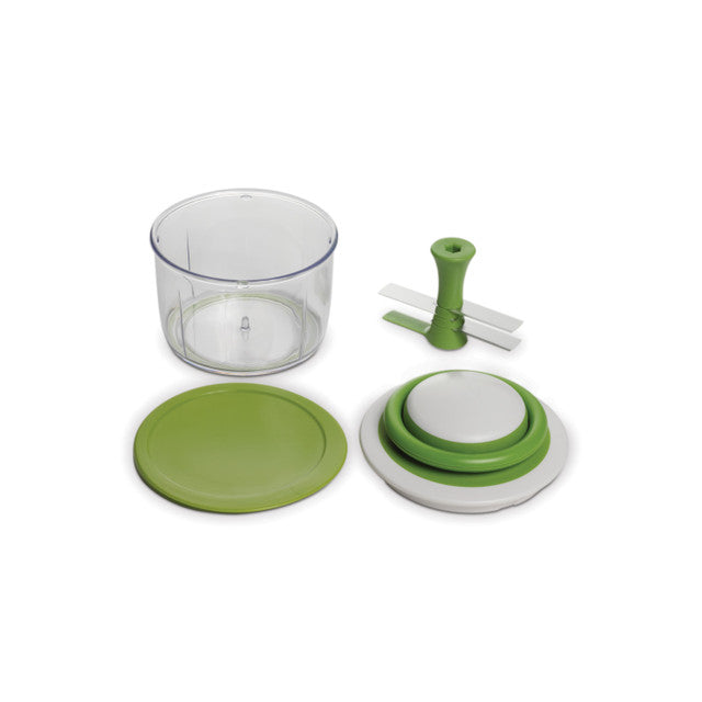 Chef'n VeggiChop™ Vegetable Chopper - Manual Food Chopper for Onions, Tomatoes, Nuts & Herbs - Perfect for Meal Prep, Salads & Cooking - BPA-Free Kitchen Gadget