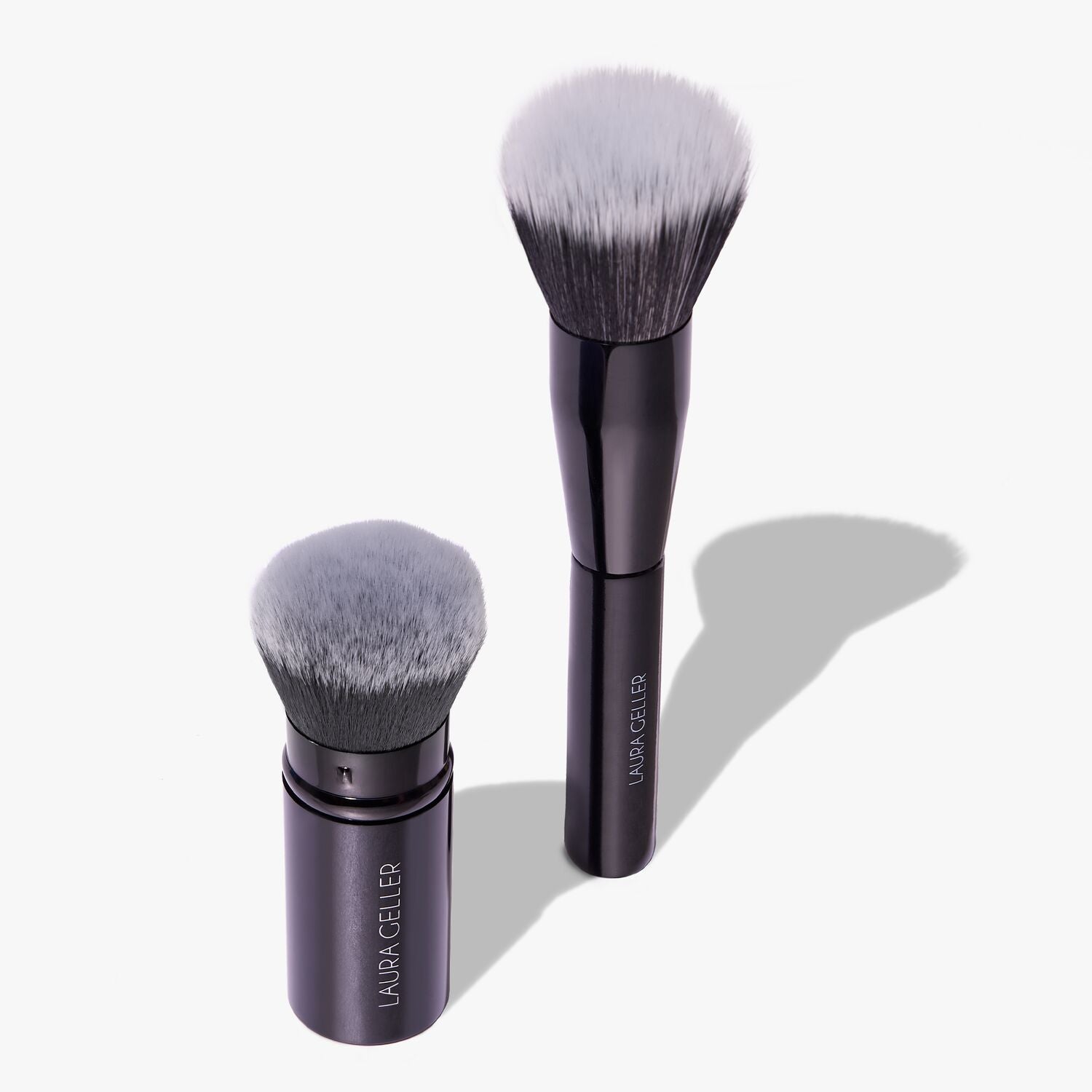 Blending Beauties 2-Piece Professional Makeup Brush Set for Foundation & Contouring - Perfect for Everyday Makeup & Professional Beauty Routines