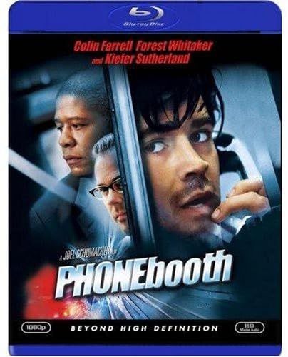 Phone Booth Blu-ray Movie - Thriller Film Starring Colin Farrell | Perfect for Movie Nights & Home Theater Collections