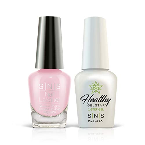 SNS Nails Duo Set - Nail Polish & UV Gel Kit #BOS12 for Salon-Quality Manicures at Home | Perfect for DIY Nails, Nail Art, and Professional Nail Care