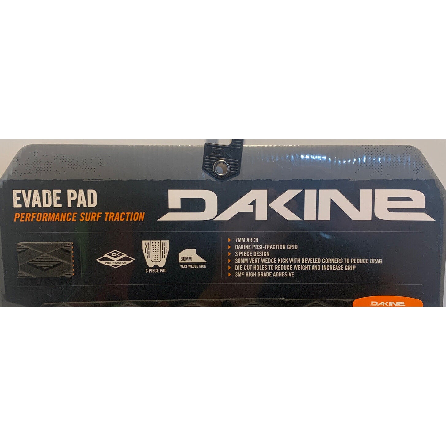 Premium Dakine Evade Performance Traction Deck Pads - Non-Slip Surfboard & SUP Pads for Enhanced Grip & Comfort - Ideal for Surfing, Paddleboarding & Water Sports (Black)