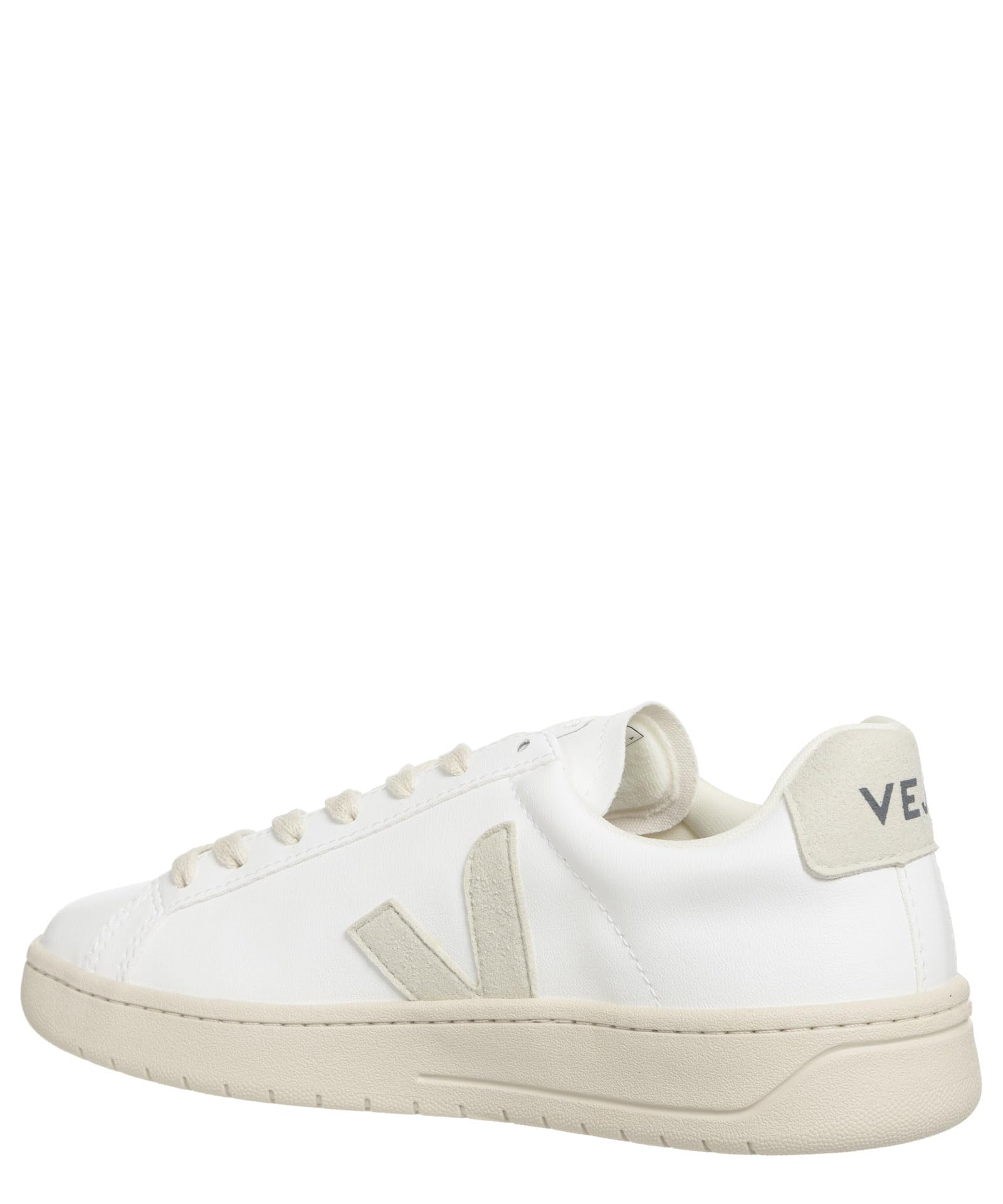 Veja Women's Urca Sneakers - White & Natural Eco-Friendly Leather Sneakers for Casual Wear, Walking & Everyday Comfort