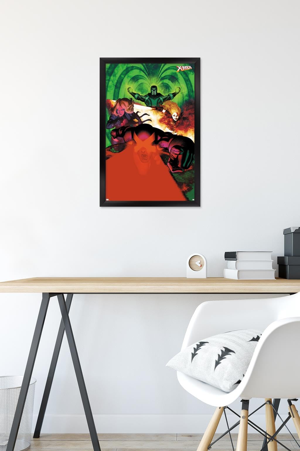 Marvel Comics X-Men Wall Poster - Emma Frost, Magneto, Magik & Cyclops Art Print (22.4