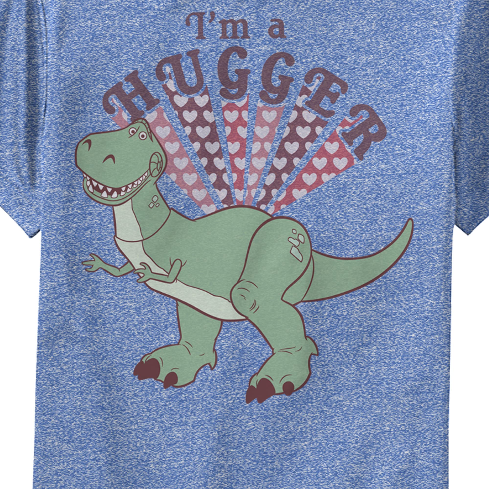 Disney Kids' Hugger Rex T-Shirt - Cute Dinosaur Graphic Tee for Boys & Girls | Soft Cotton Playwear for School, Parties & Everyday Adventures