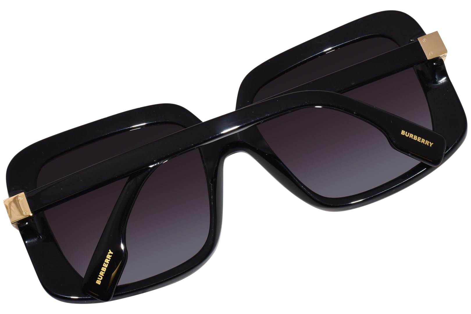 BURBERRY BE 4363 30018G Black Polarized Sunglasses for Women - Luxury UV Protection Shades for Driving, Beach & Outdoor Fashion