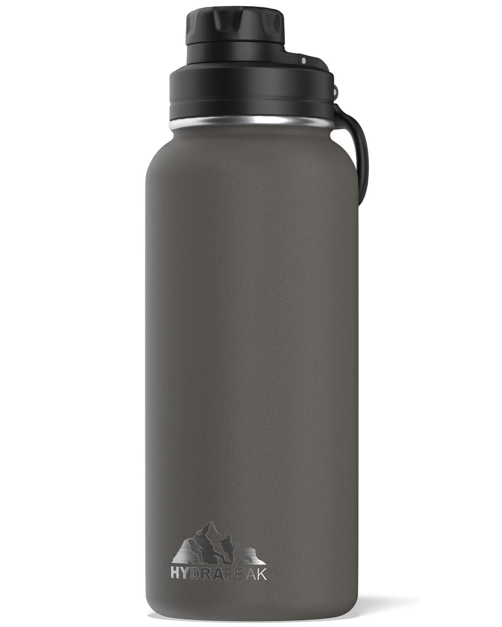 Hydrapeak 32 oz Insulated Stainless Steel Water Bottle with Chug Lid - Leak Proof, Double Wall Vacuum Insulation Keeps Drinks Cold for 24 Hours & Hot for 12 Hours - Perfect for Gym, Hiking, Travel & Outdoor Activities