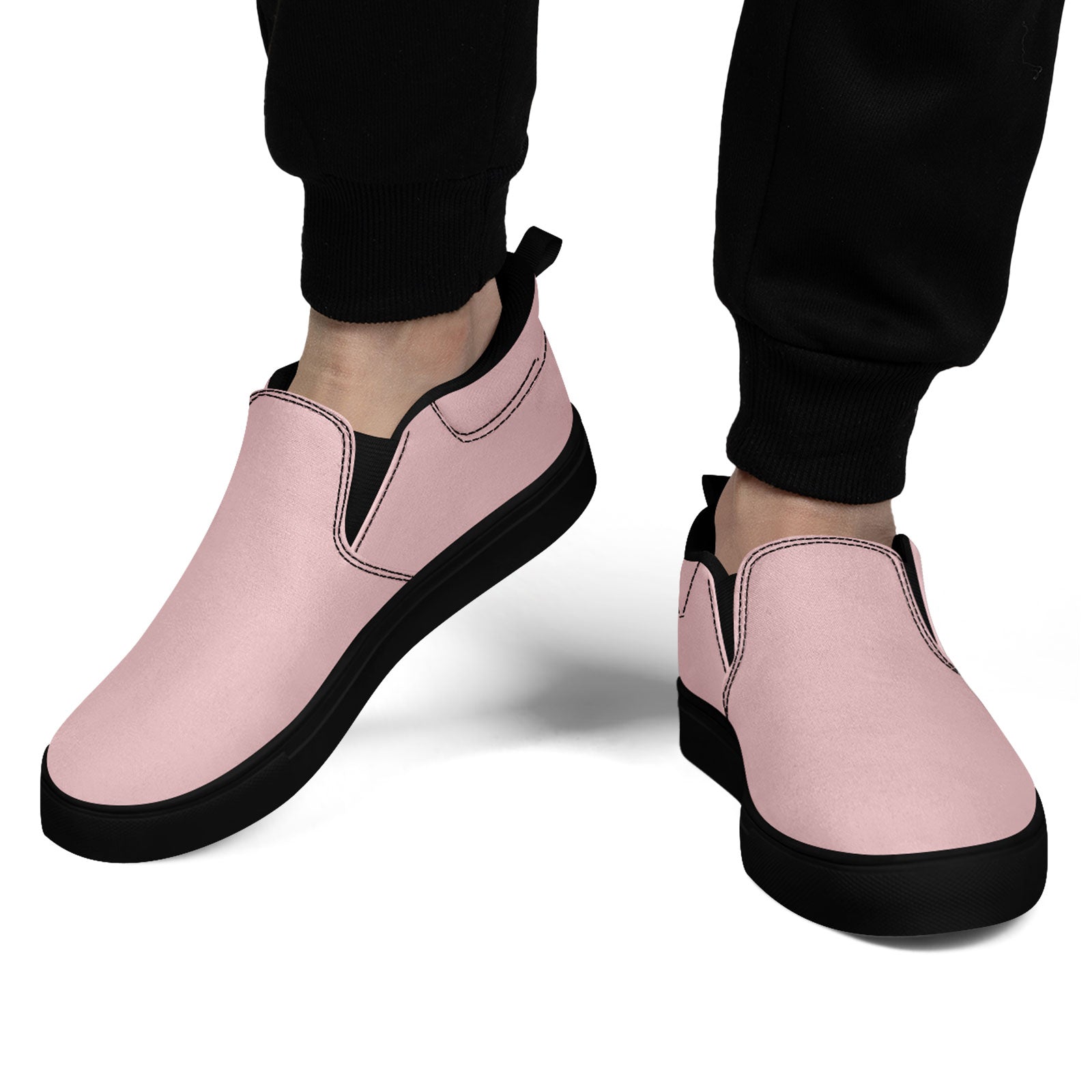 Custom Personalized Slip-On Canvas Sneakers for Men & Women - Comfortable Handmade Shoes FN071 E028030 - Perfect for Casual Wear, Street Fashion & Everyday Comfort
