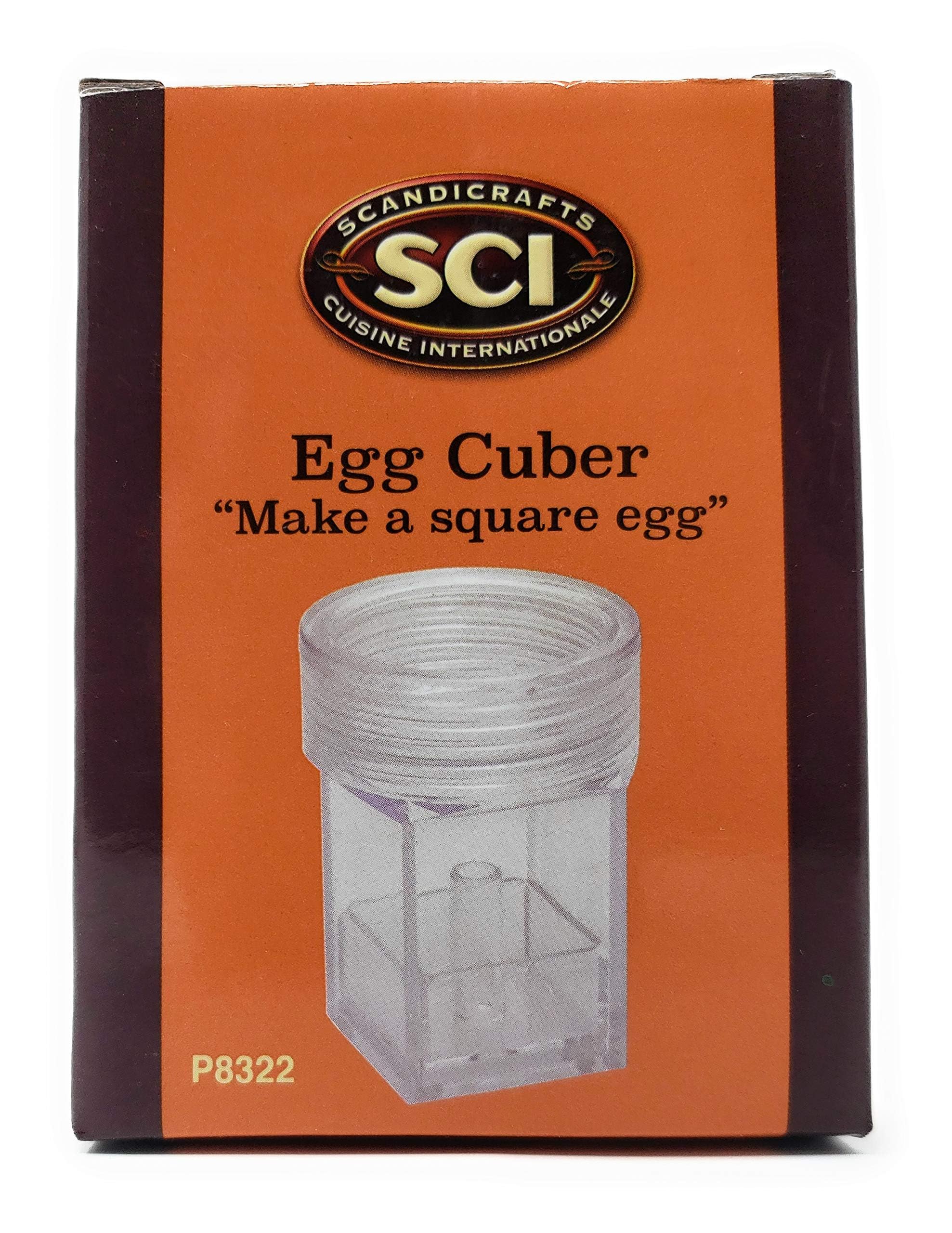 SCI Cuisine International 2.75 Inch Square Egg Press - Perfect for Making Breakfast Sandwiches, Burgers & Paninis at Home or Restaurant
