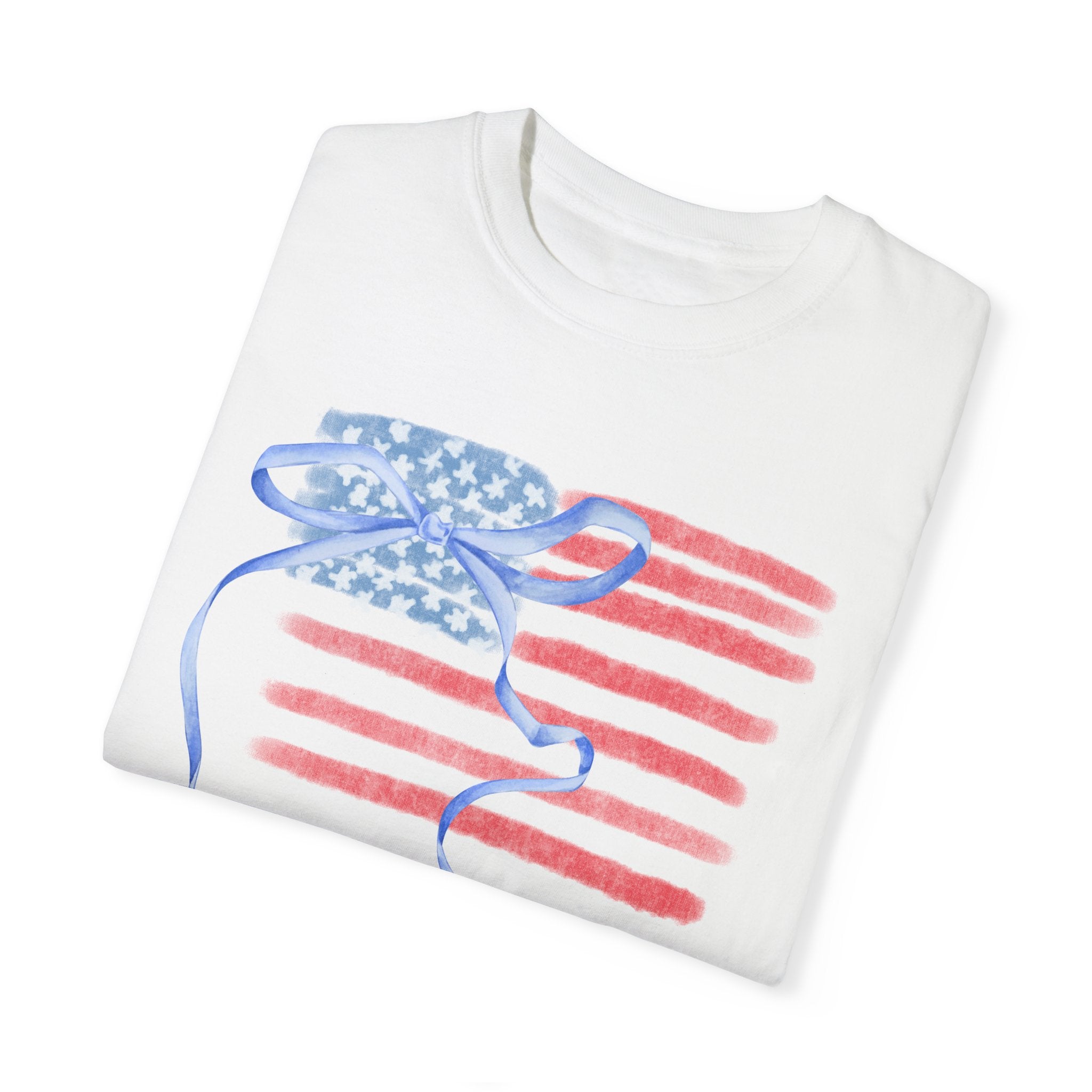 Trendy Coquette Flag T-Shirt for Women - Stylish & Comfortable Casual Wear for Outings, Parties & Everyday Fashion