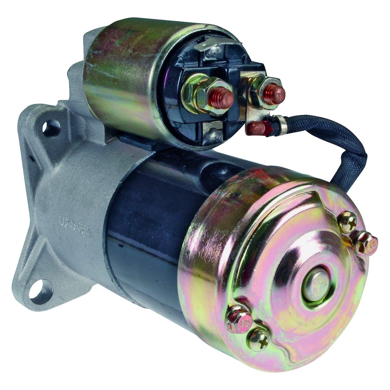 New Starter Compatible With Mitsubishi M1T71281, M1T71281A, M1T71281B - Perfect for Mitsubishi Vehicle Engine Replacement & Repair