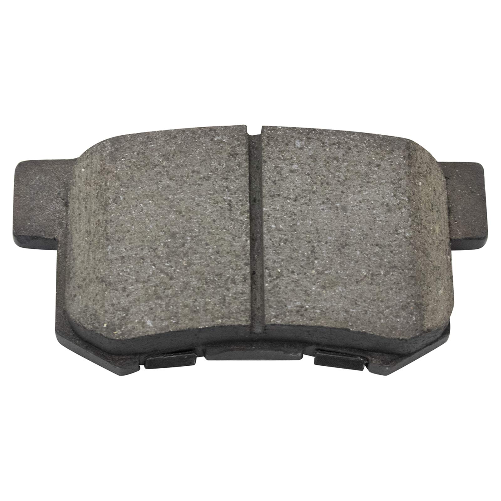 TRQ Rear Brake Pad and Rotor Kit with Ceramic Brake Pads - Compatible with 1999-2003 Acura TL - Perfect for Smooth Braking and Vehicle Maintenance
