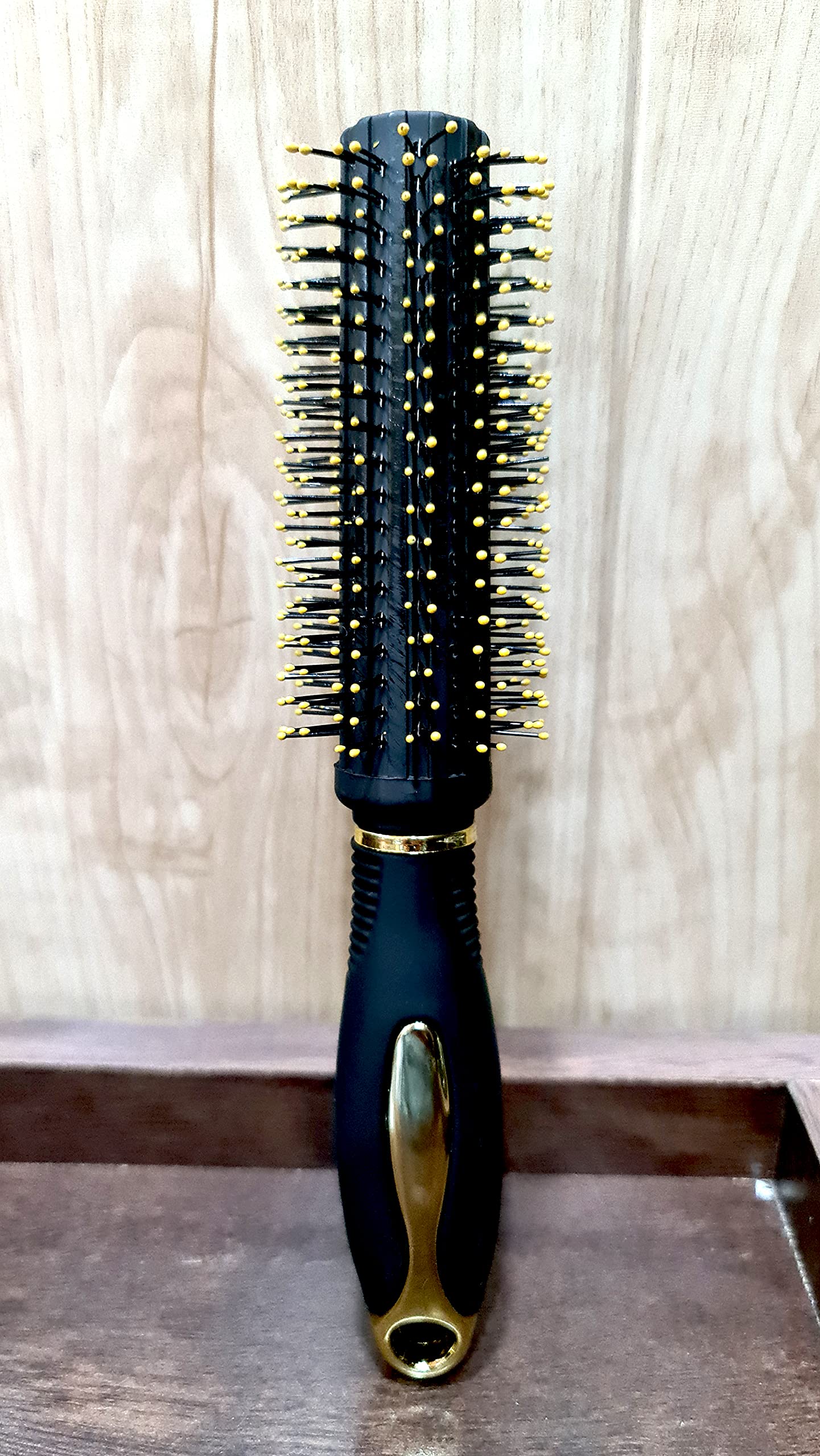 Professional Round Brush for Blow Drying Hair - Styling, Curling & Straightening Hair Brush with Round Barrel - Perfect for Salon, Home Use & Travel Hair Styling