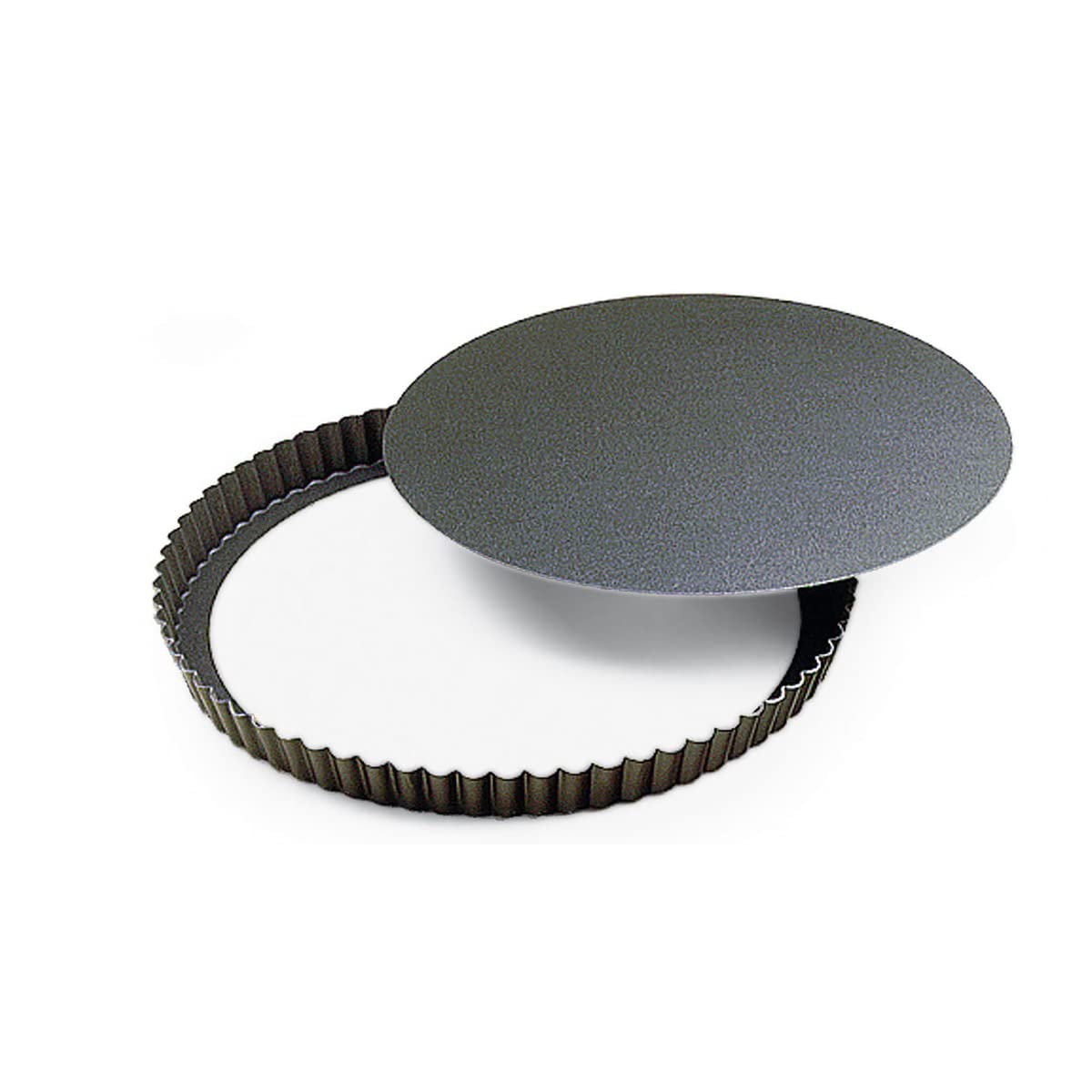 Gobel 240mm Non-Stick Deep Round Tart Pan with Removable Bottom - Perfect for Baking Apple Pies, Quiches, and Desserts