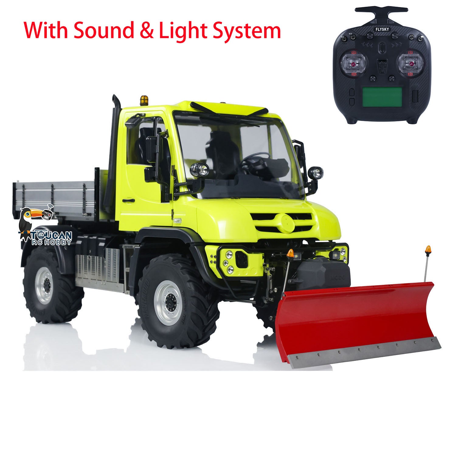1/10 U423 4X4 Hydraulic RC Off-Road Truck - Remote Control Rock Crawler Climbing Car with PNP Version, Painted Body, Lights & Sound Effects - Perfect for Outdoor Adventure, Off-Road Racing & Backyard Play