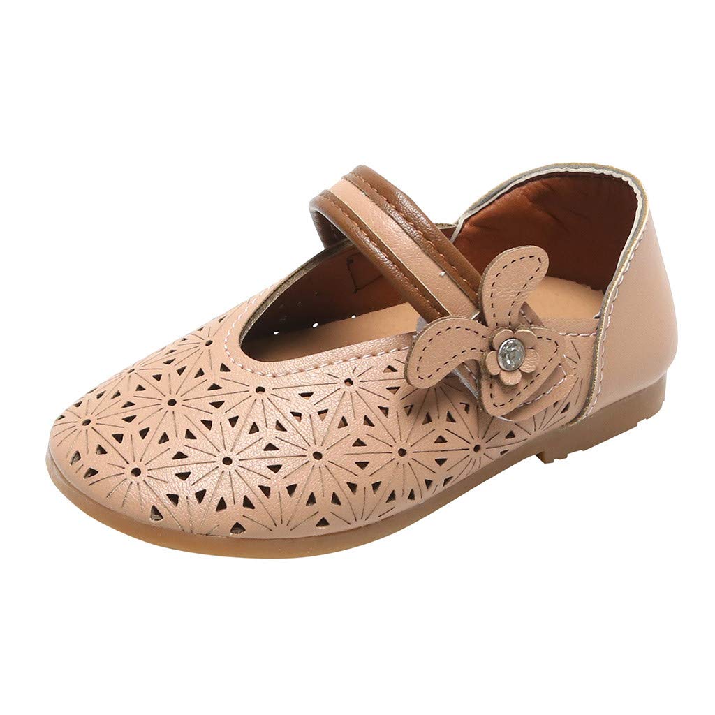 **Toddler Boys & Girls Casual Shoes - Breathable Hollow Out Sandals for Kids | Princess Style Baby Shoes for Outdoor Play & Summer Walks**