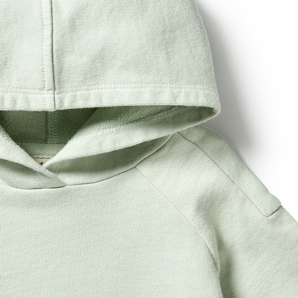Organic Terry Hooded Sweatshirt for Women - Soft Cotton Pullover Hoodie with Pockets | Casual Loungewear, Yoga, Running & Outdoor Activities