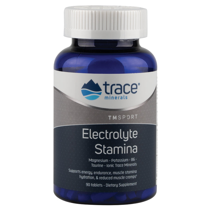 Electrolyte Stamina Supplement - 90 Tablets for Energy & Hydration - Boost Workout Performance & Recovery