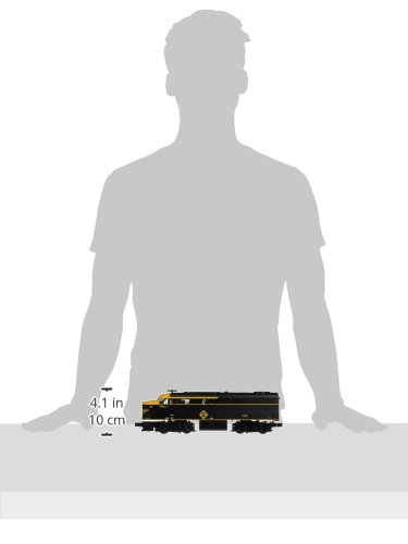 Bachmann Industries FA-1 & FB-1 O Scale Diesel Train Set - Erie 725A & 725B | Model Railroad Collection for Collectors & Enthusiasts | Perfect for Home Layouts & Train Displays