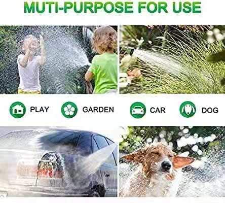2 Pack 0.8ft Flexible Garden Hose Extension Adapter - Short Connector with Spiral Tube for Hose Reel, RV, Dehumidifier - Perfect for Outdoor Watering, RV Hookups & Home Appliance Connections