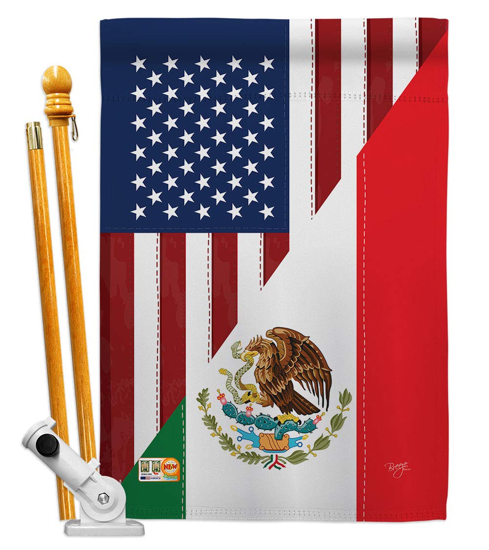 Mexico Friendship House Flag Set 28