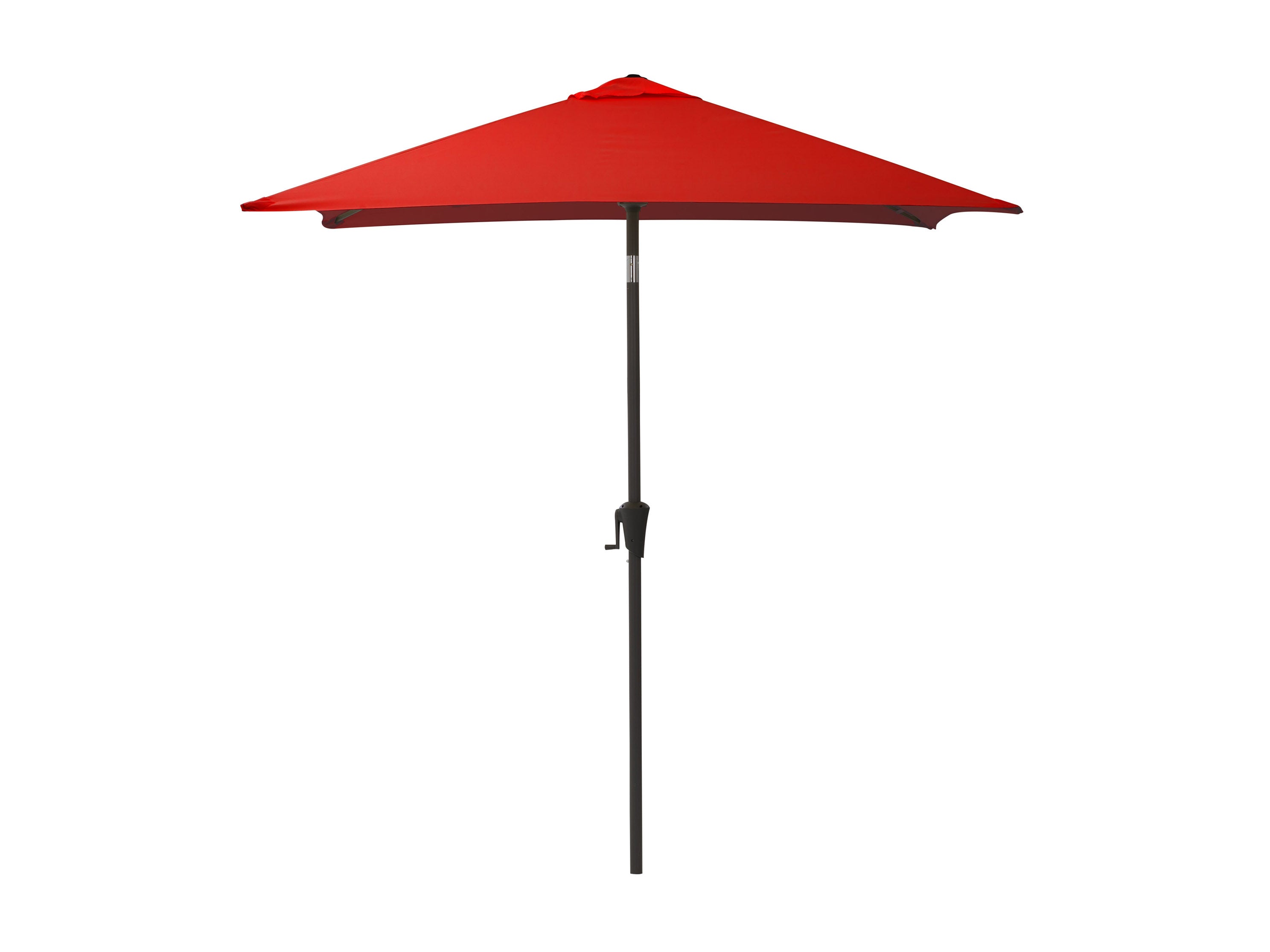9ft Square Crimson Red Patio Umbrella - Outdoor Sun Shade for Pool, Garden, and Backyard Relaxation
