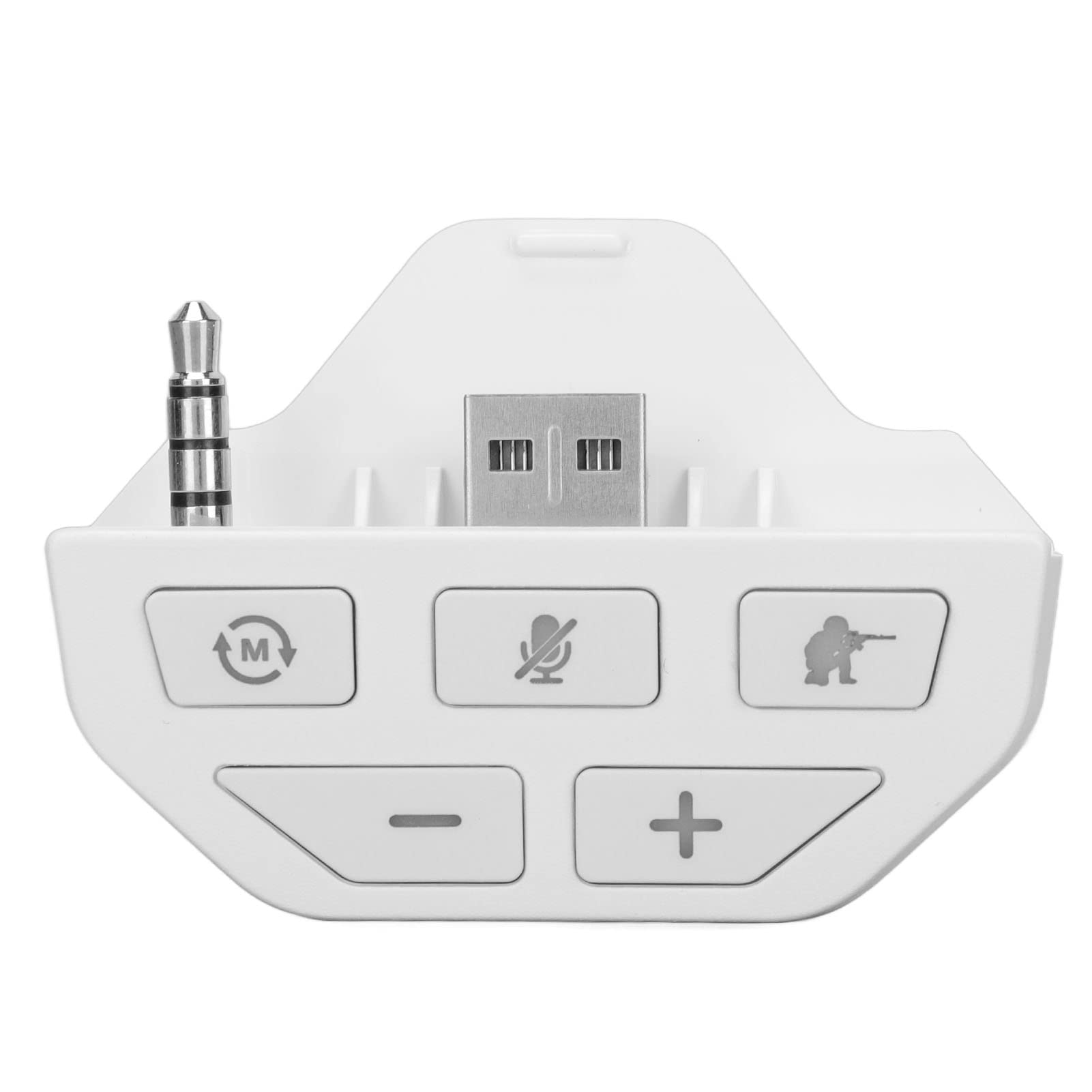 Pyhodi Stereo Headset Adapter for One Controller - Lossless Audio Quality, Microphone Adapter & Headphone Converter with Detection Mode & EQ Balance Adjustment | Perfect for Gaming, Streaming & Voice Chat