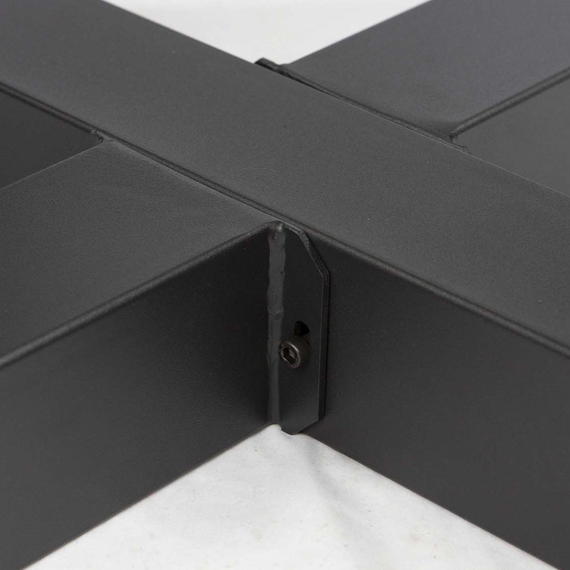 Sturdy SS008 Dining Table Base - Heavy Duty Metal Legs for Kitchen & Restaurant Tables - Perfect for Home, Office, and Commercial Use