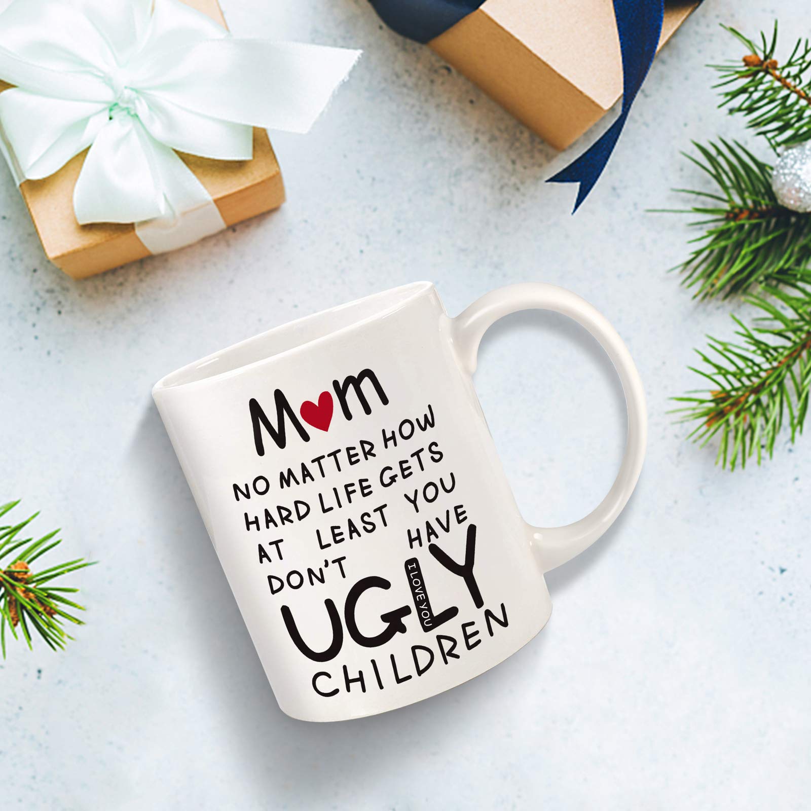 11oz Funny Coffee Mug - Unique Mother's Day Gift for Mom, Wife, Women