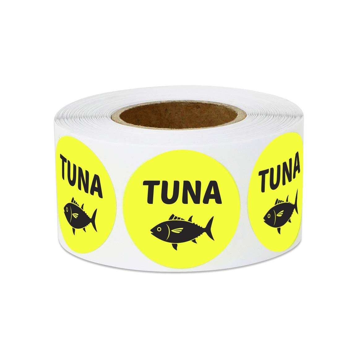 600 Tuna Stickers Labels - 1