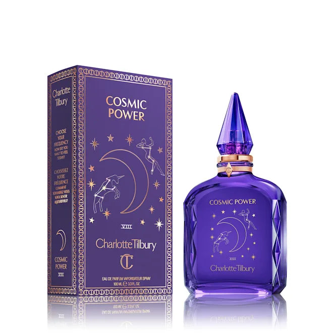 Charlotte Tilbury Cosmic Power Eau de Parfum 100ml - Luxury Floral Scent for Women, Day & Night Wear, Gift for Her