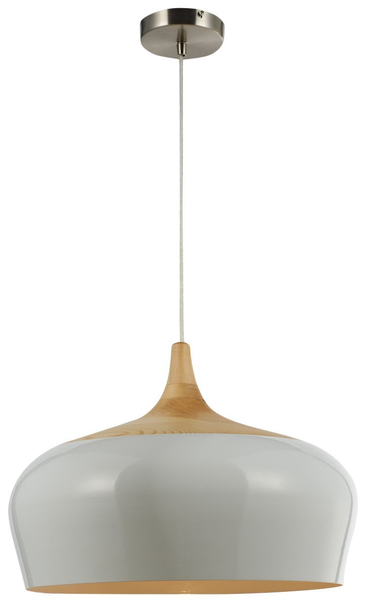 Legion Furniture LM139020-14WH Modern White Pendant Lamp - Stylish Hanging Light Fixture for Kitchen Island, Dining Room & Living Room Decor