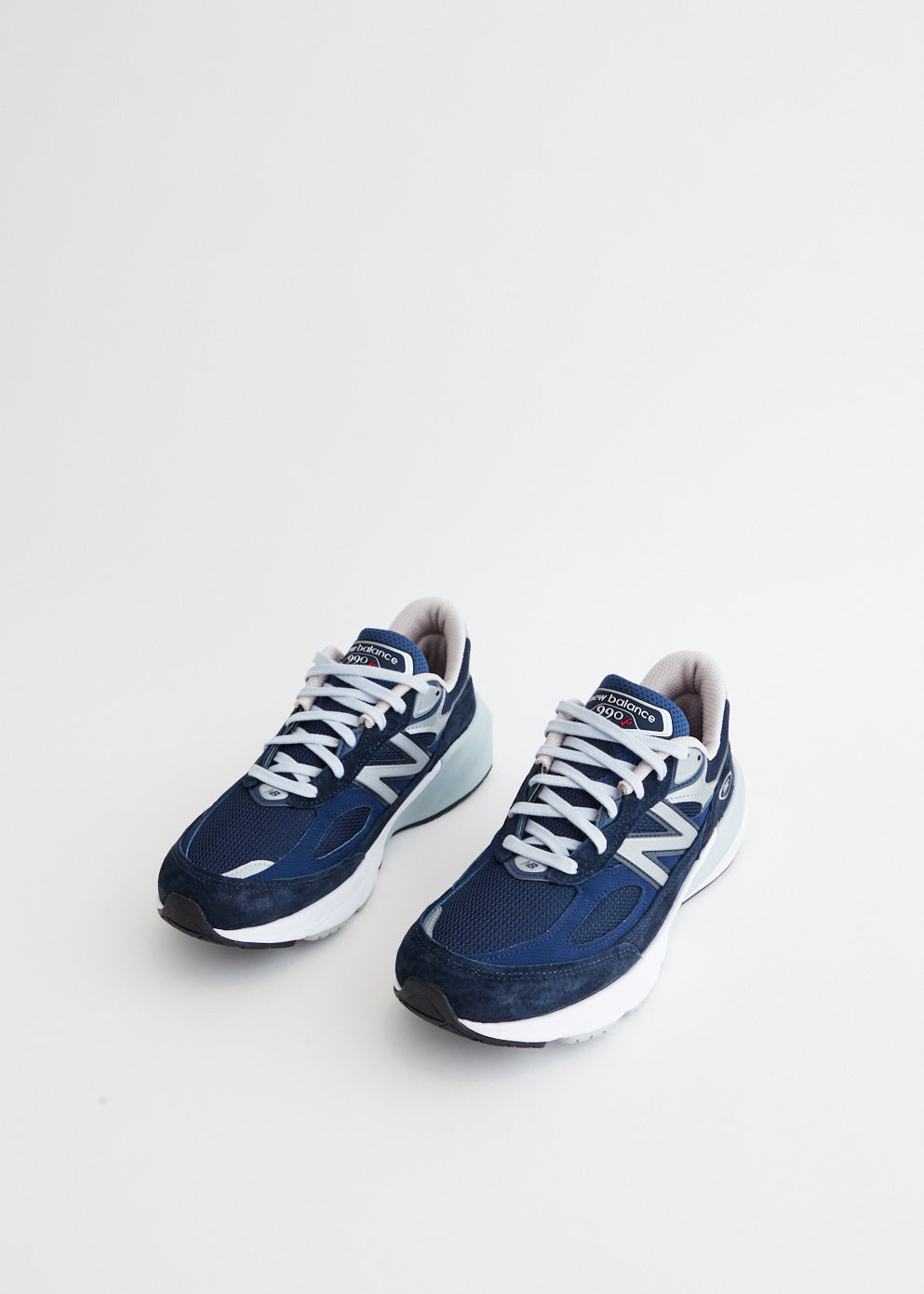 New Balance 990v6 Navy Blue Running Shoes for Men & Women - Comfortable Athletic Sneakers for Jogging, Walking & Casual Wear